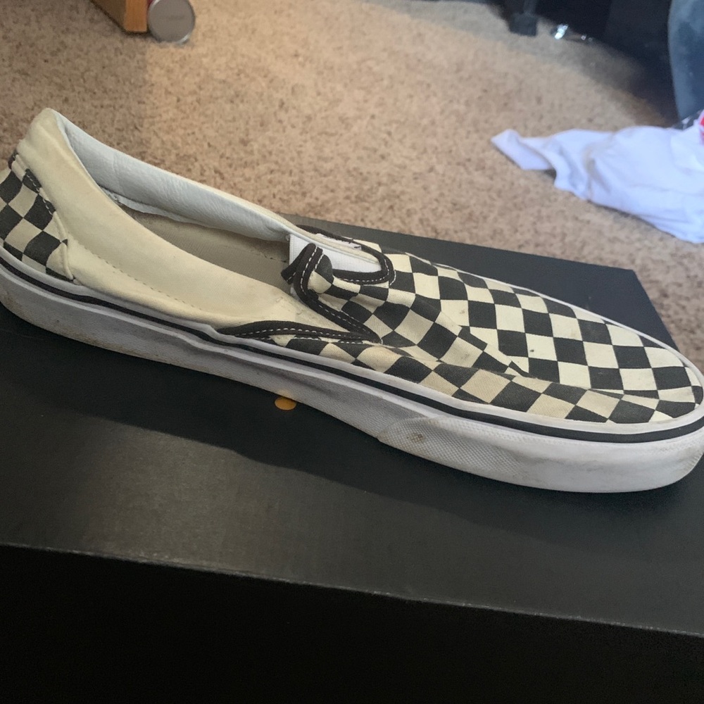 Classic Slip on Vans - Size 10.5 - Pre Owned